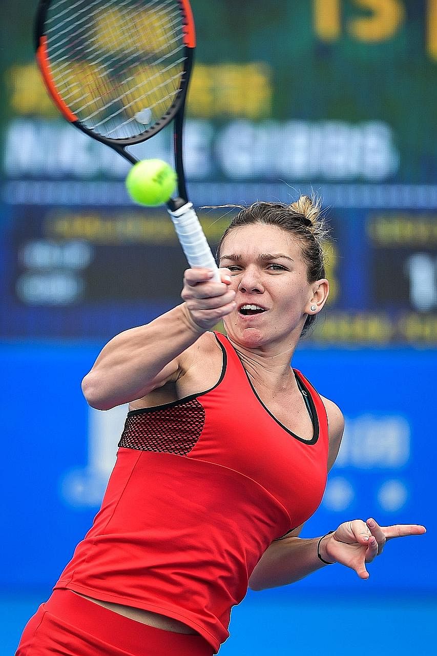 World No. 1 Simona Halep goes in search of a first Grand Slam title at the Australian Open without a clothing sponsor, but is happy she'll be able to wear her "lucky" red dress which she found on the Internet.
