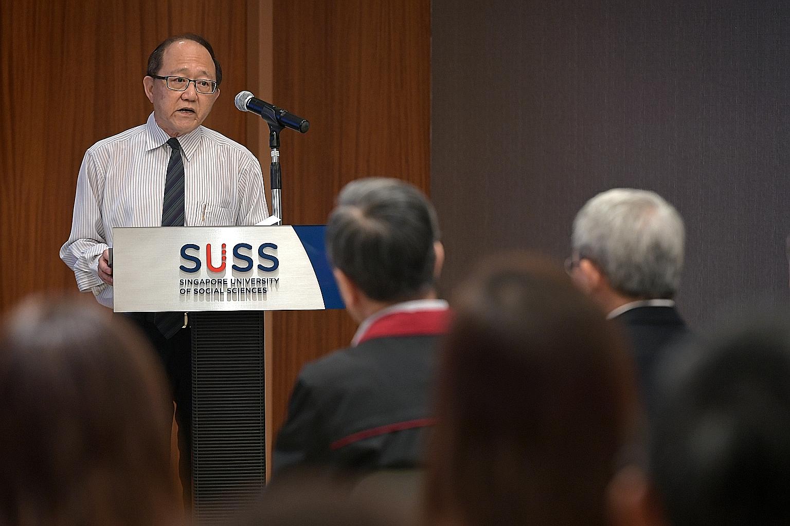Mr Tan Hsuan Heng, Madam Irene Tan Liang Kheng's nephew and executor of her estate, said he hopes recipients of the scholarship award will continue to uphold her generous spirit.