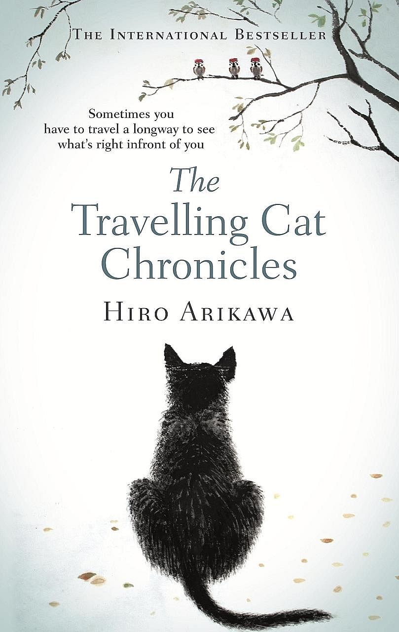 The Travelling Cat Chronicles (above) by Hiro Arikawa (left) may lack originality, but it is nonetheless an enjoyable read.