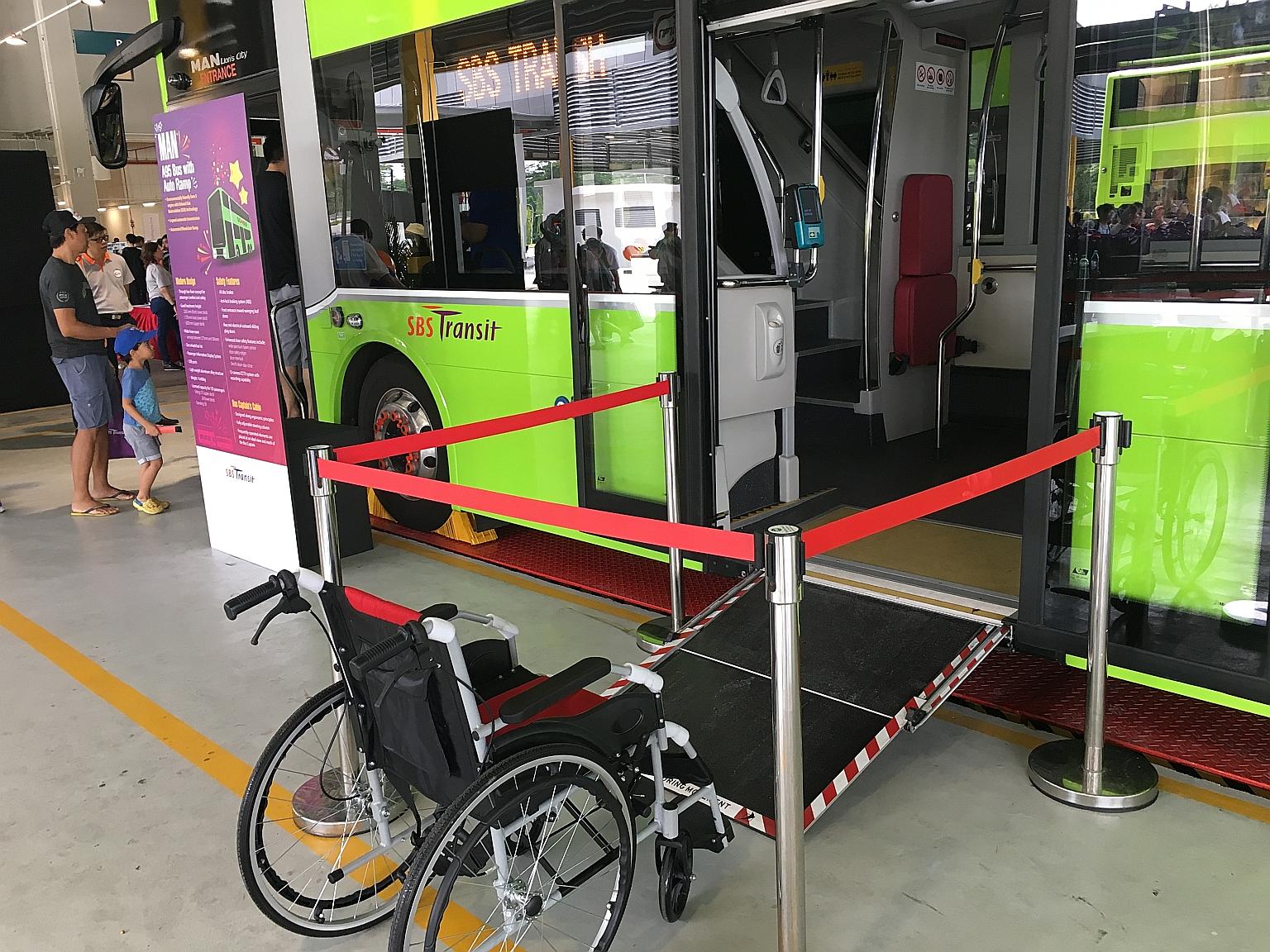LTA testing automated wheelchair ramp for buses in six-month pilot ...