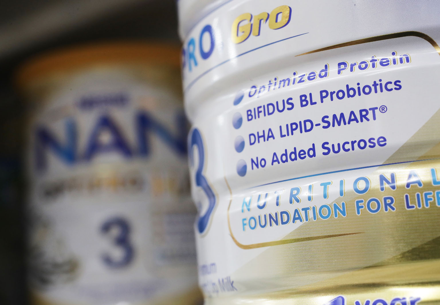 Nestle's infant milk products sold here include the NAN Optipro and Wyeth S-26 range. The AVA said it has not detected non-compliance with Singapore's regulations thus far.