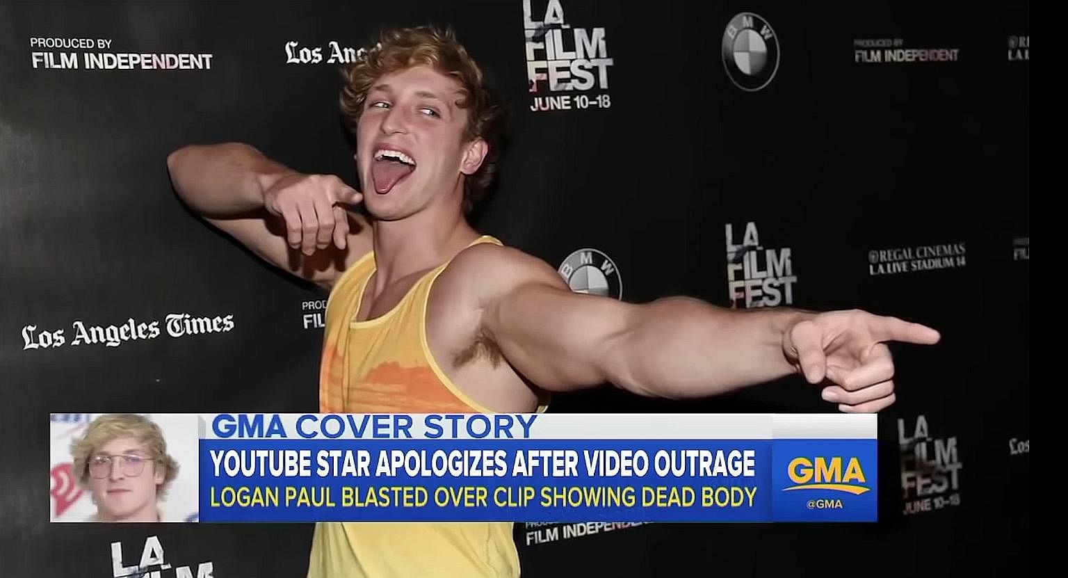 Logan Paul was back posting videos after a three-week absence following outrage over his post of a suicide victim. But his latest shenanigans did not go down well with YouTube.