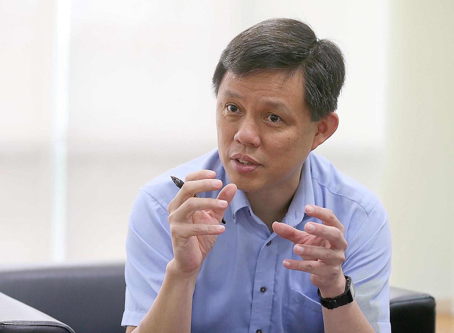 Minister in the Prime Minister's Office Chan Chun Sing says Singapore must redesign jobs to accommodate older workers as the population ages, so that those who want to work can find gainful employment.