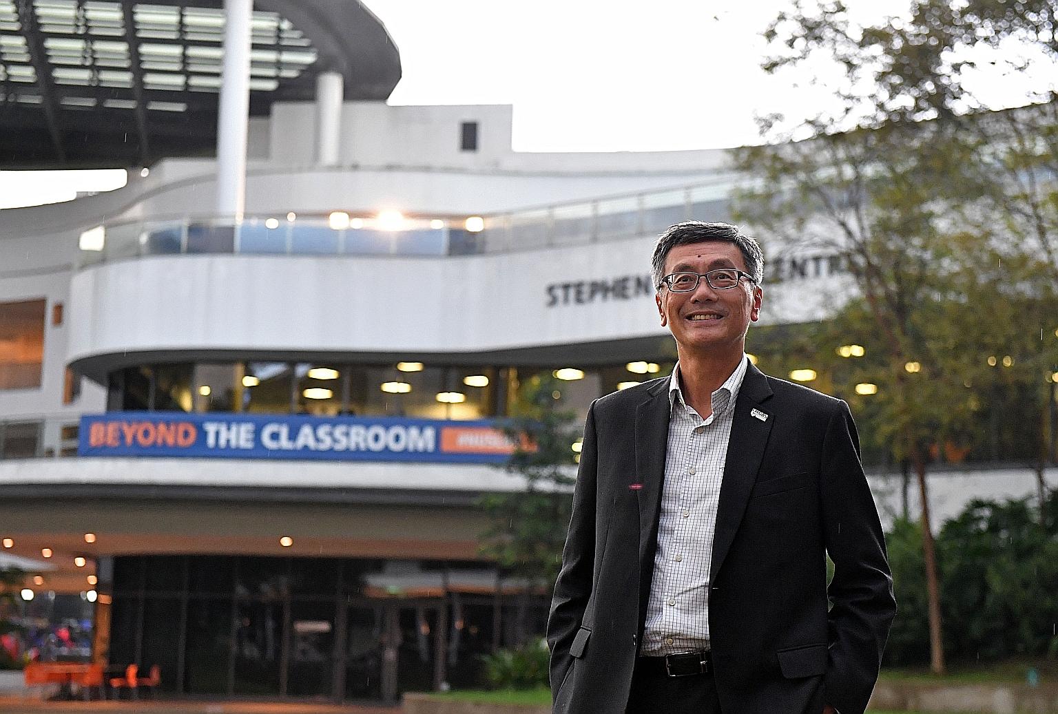 The National University of Singapore is considering expanding the proportion of adult learners to more than half of its modules, said its president Tan Eng Chye, who officially took on the top position last month. The university is now experimenting