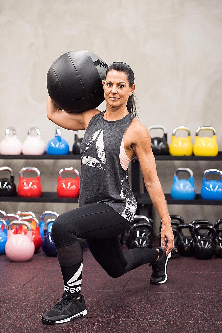 Ms Natalie Dau says her whole family is active, and she herself tries to get out of her comfort zone, by venturing into new sports, which also keeps it interesting.