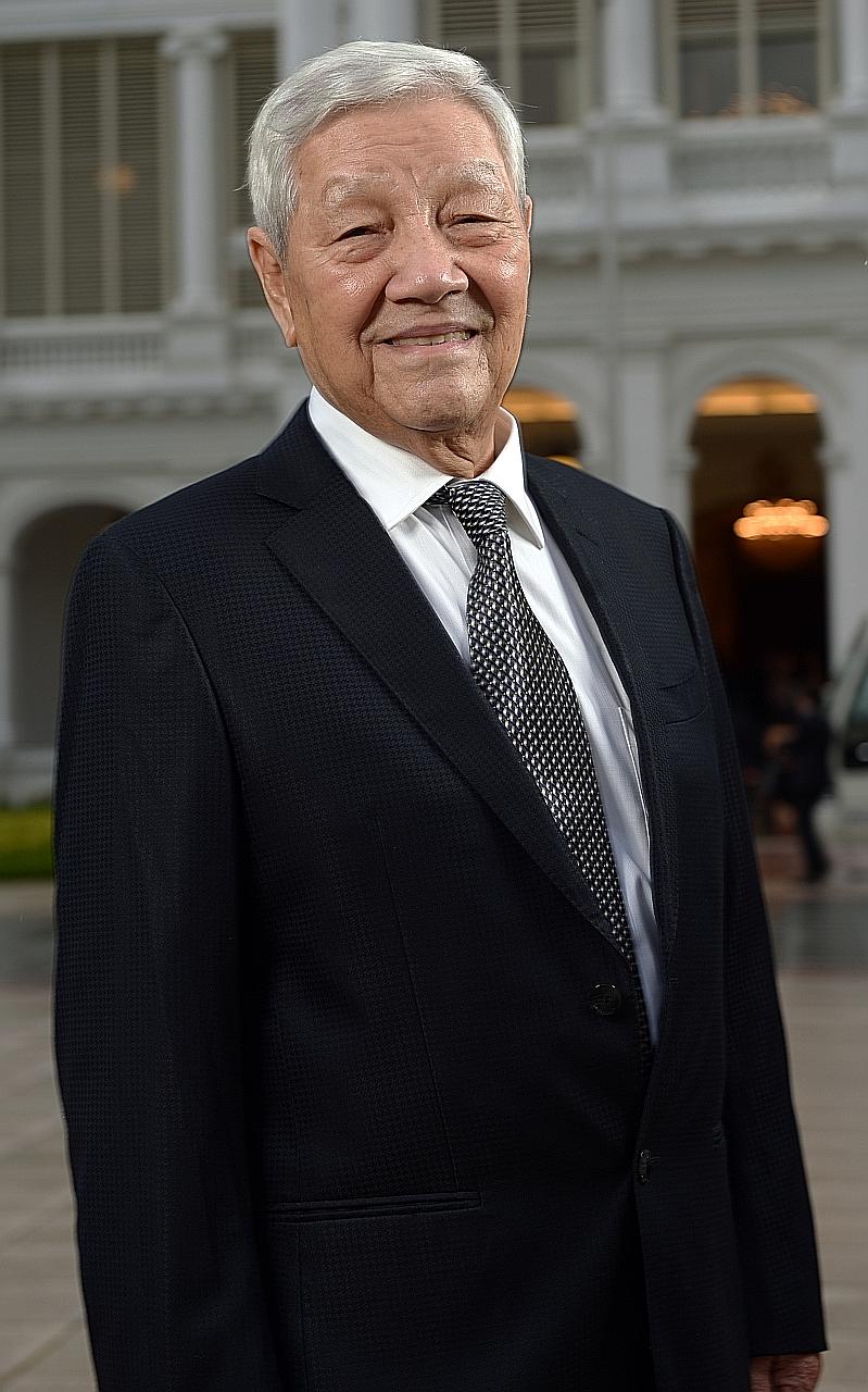 Architect Tan Cheng Siong said Pearl Bank's unique "C-shape" is meant to represent community.