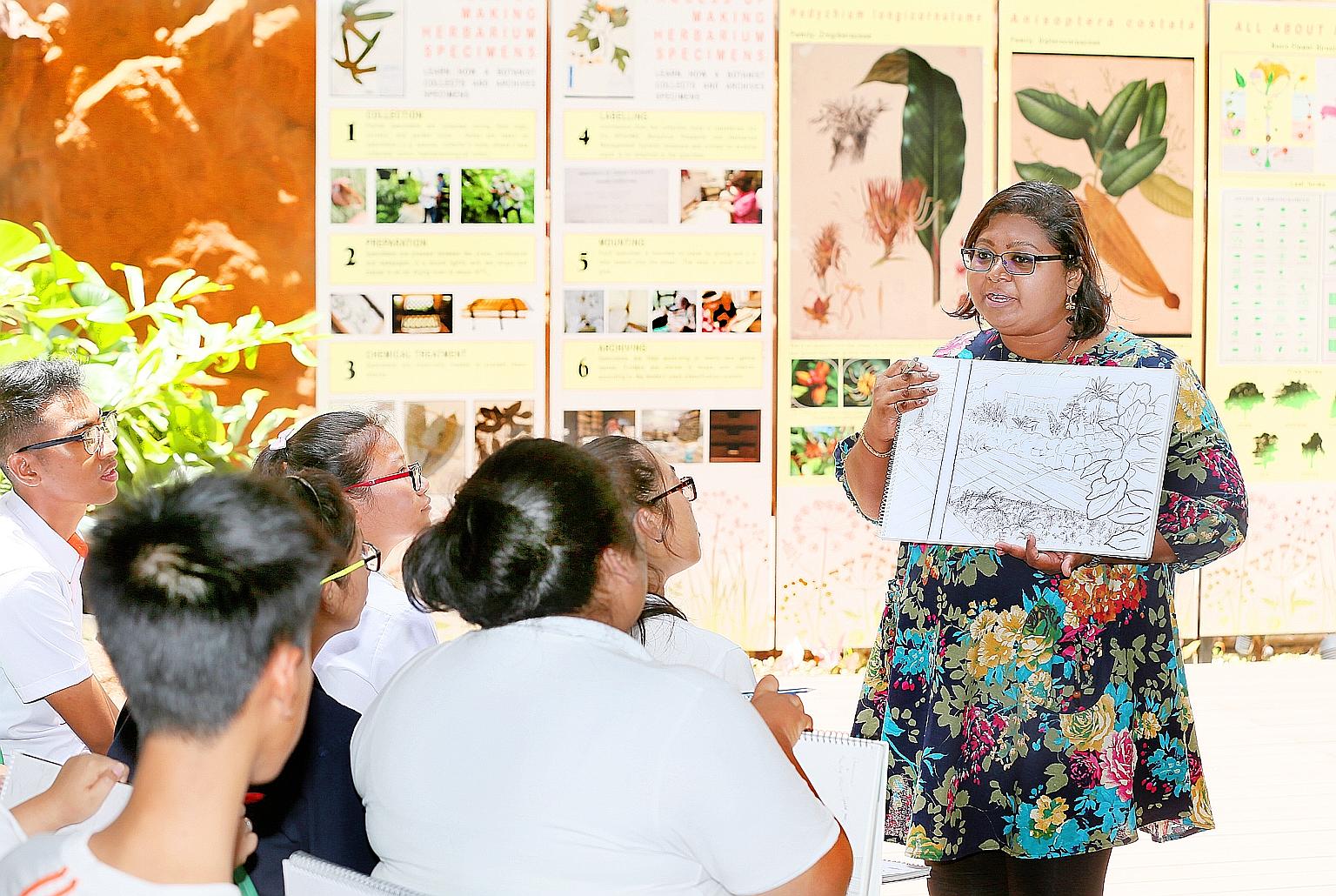 Ms Vicnesvari Sengily, who teaches at ITE College East, says her experience dealing with financial struggles during her school years has deepened her sense of empathy for her students.