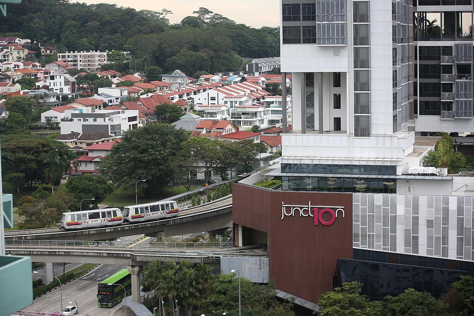 Bukit Panjang LRT's Ten Mile Junction station, which is integrated with the Junction 10 mall, will be closed from the last quarter of this year. LTA said this will provide additional space for engineers to carry out upgrading works, which will end in