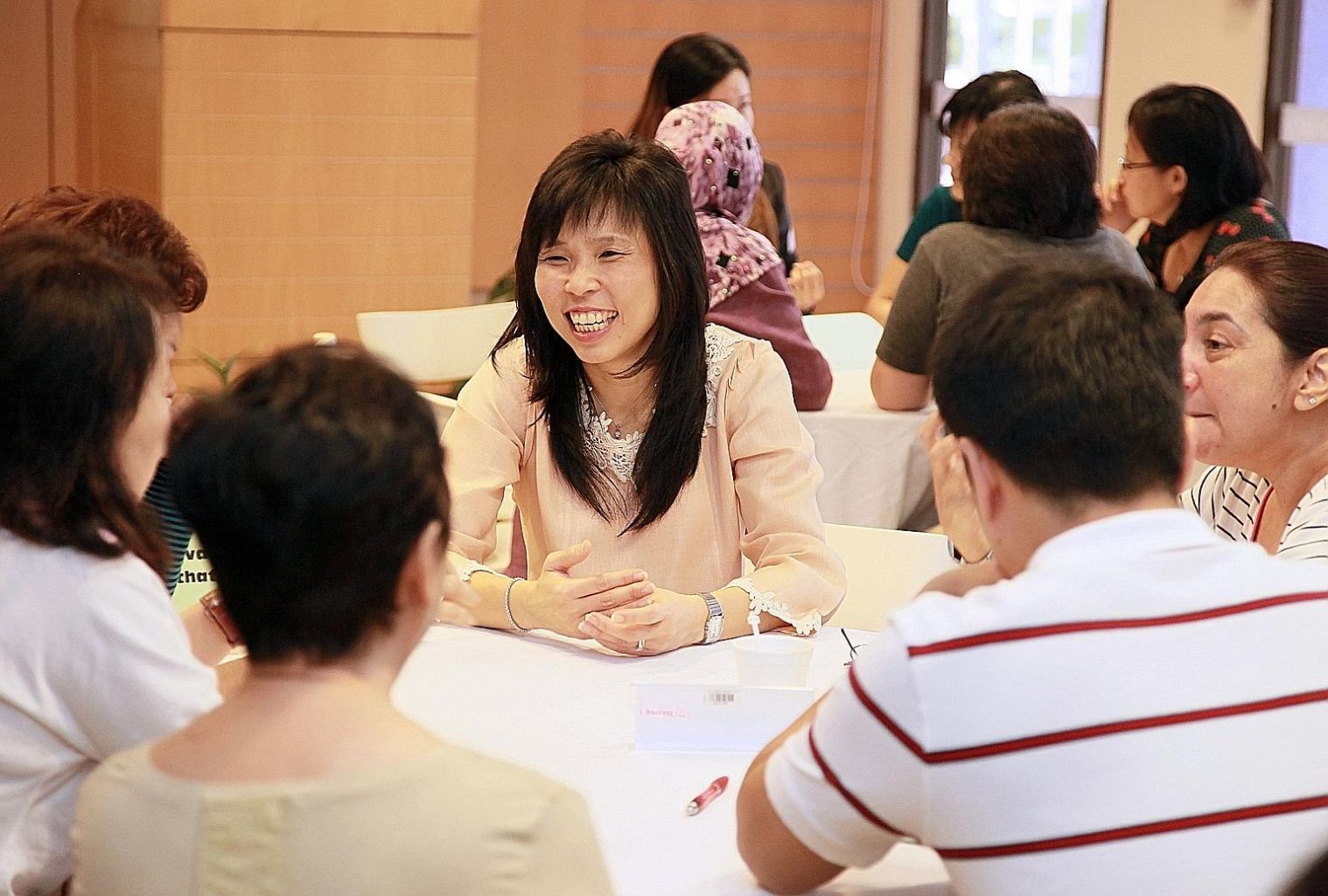Ms Jessica Tan was fielded as a People's Action Party candidate in the 2006 General Election and has remained an MP for East Coast GRC since. She is one of 23 women MPs in the House today, out of 100 members in total.