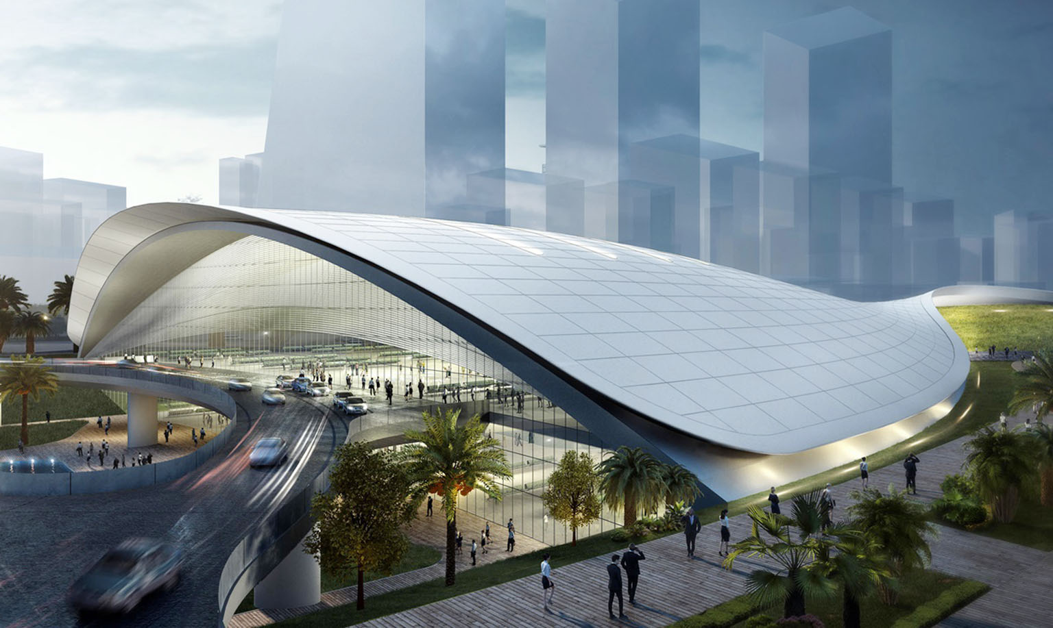 An artist's impression of the High Speed Rail Terminal in Jurong East. The new law supports the development of the future Kuala Lumpur-Singapore High-Speed Rail, and the Singapore-Johor Rapid Transit System link.