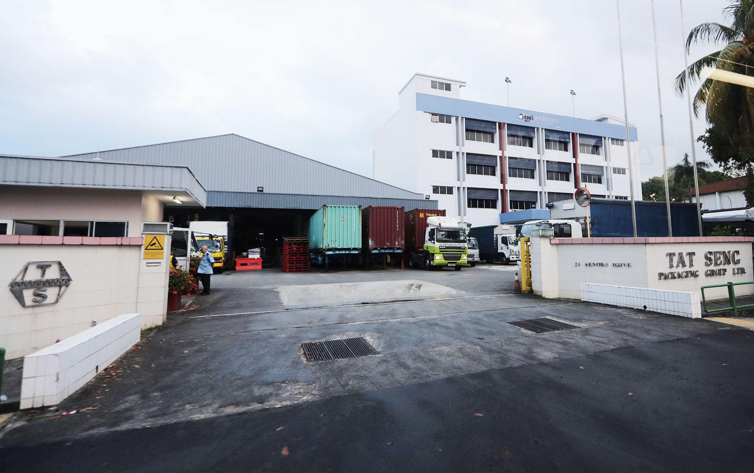 Printing company Tat Seng Packaging Group pleaded guilty to three counts under the Sewerage and Drainage (Trade Effluent) Regulations and was fined in January $4,000 on each count. Another charge was taken into consideration during sentencing.