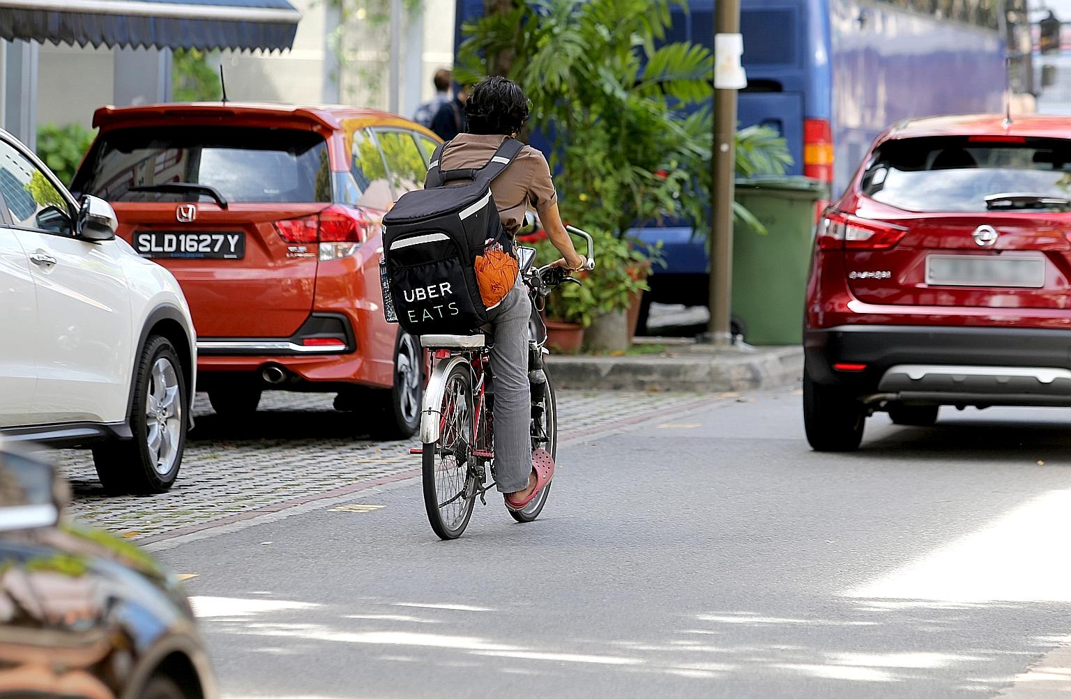 The acquisition of Uber by Grab includes its food delivery service Uber Eats, which was launched here less than two years ago, and has about 2,500 restaurant partners.