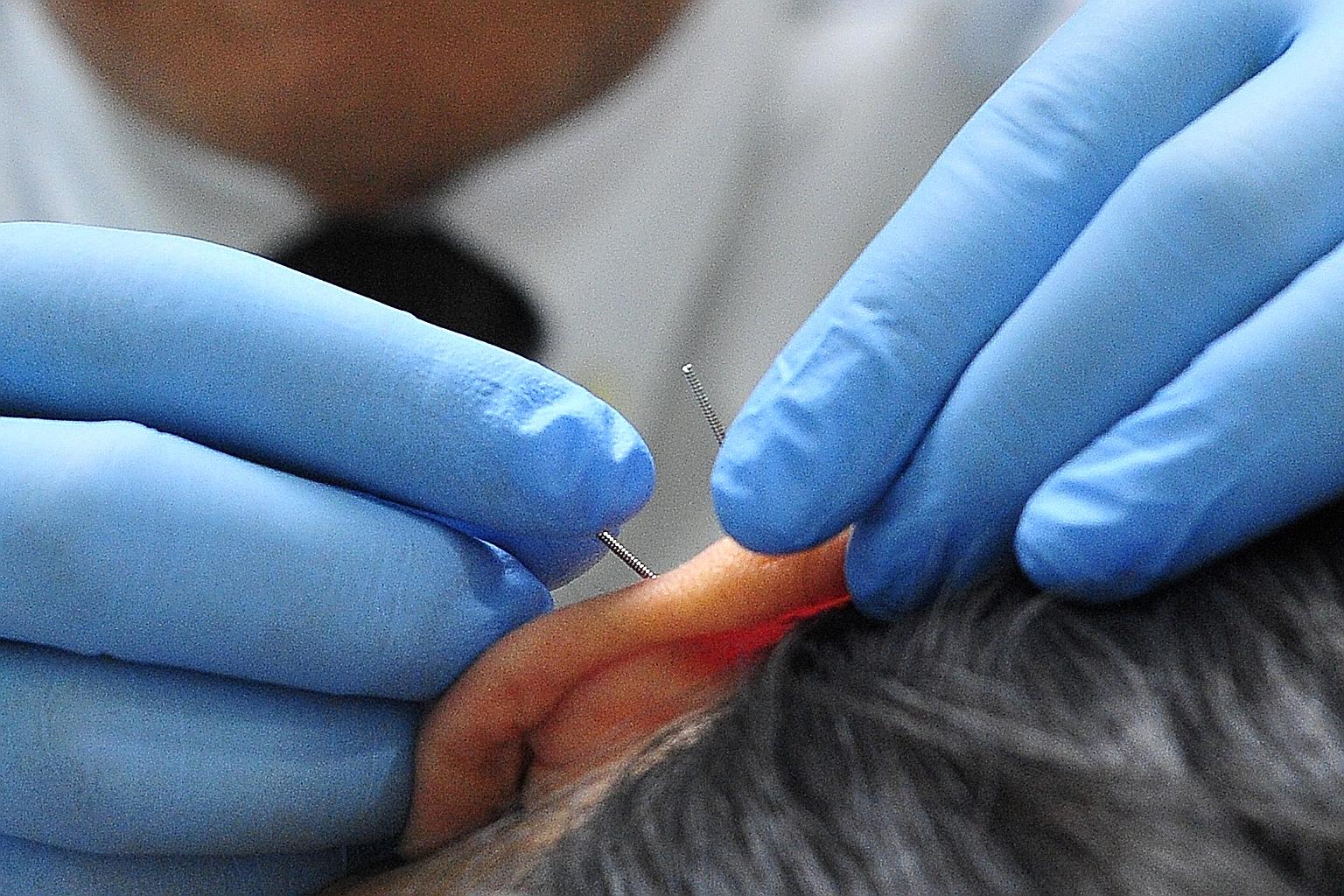 The number of TCM practitioners has grown by a third in the past decade, and practices like acupuncture are used in public hospitals.