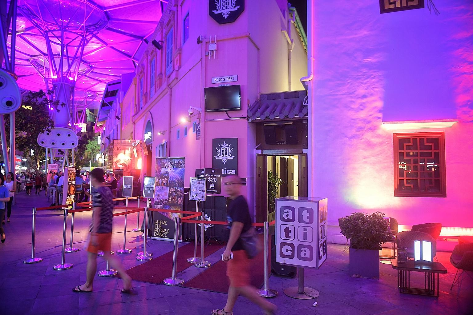 Clarke Quay, described as a 24-hour entertainment zone by its centre manager Adrian Lai, has over 60 restaurants, wine bars and entertainment outlets. These drew 12.3 million visitors last year.
