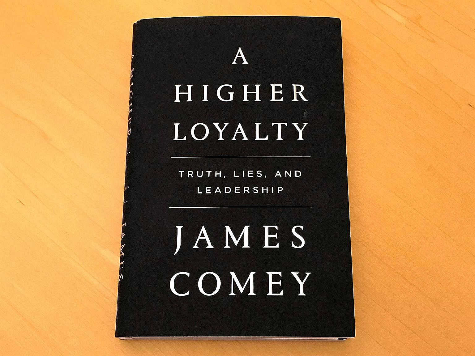 Mr James Comey, who is on a publicity tour for his book, says President Donald Trump "does not reflect the values of this country".