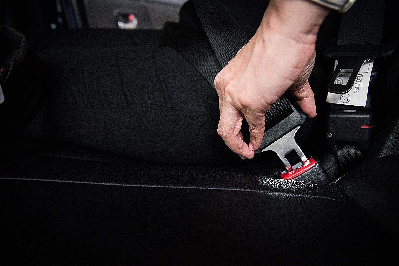 "The simple act of wearing seat belts can make the difference between life and death in the event of an accident," said the Traffic Police.