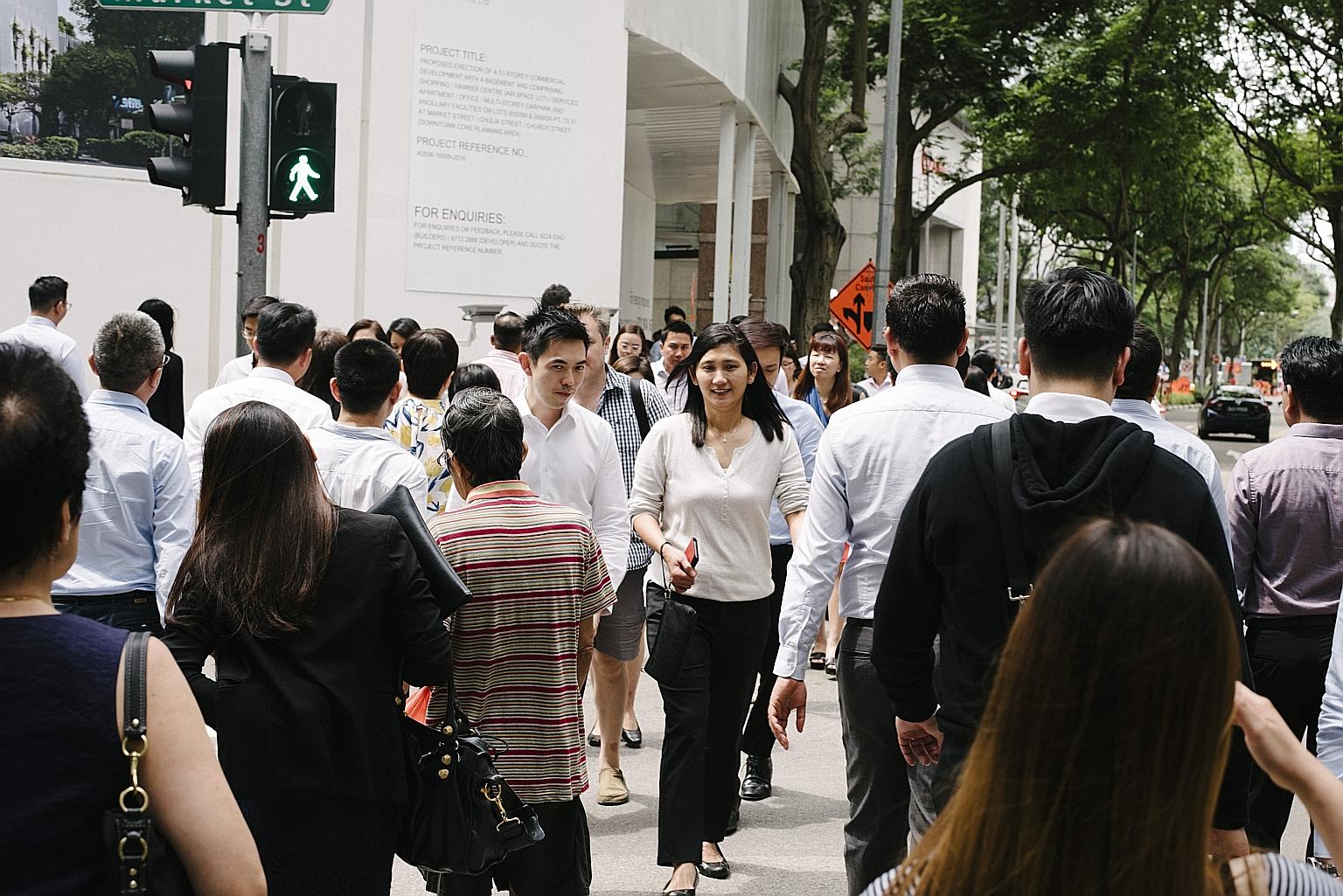 Economists say the fact that fewer workers were laid off reflects an improvement in overall business performance, but it is too early to say if the labour market is on a firm footing.