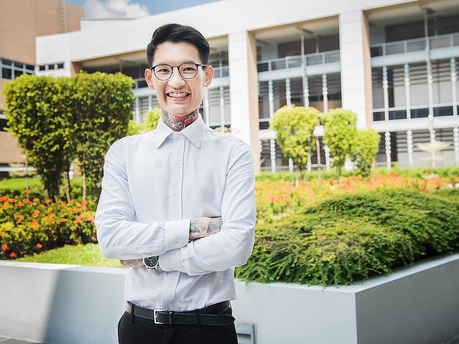 Nanyang Polytechnic graduate Gary Lau runs a non-profit organisation providing free tuition to disadvantaged children.