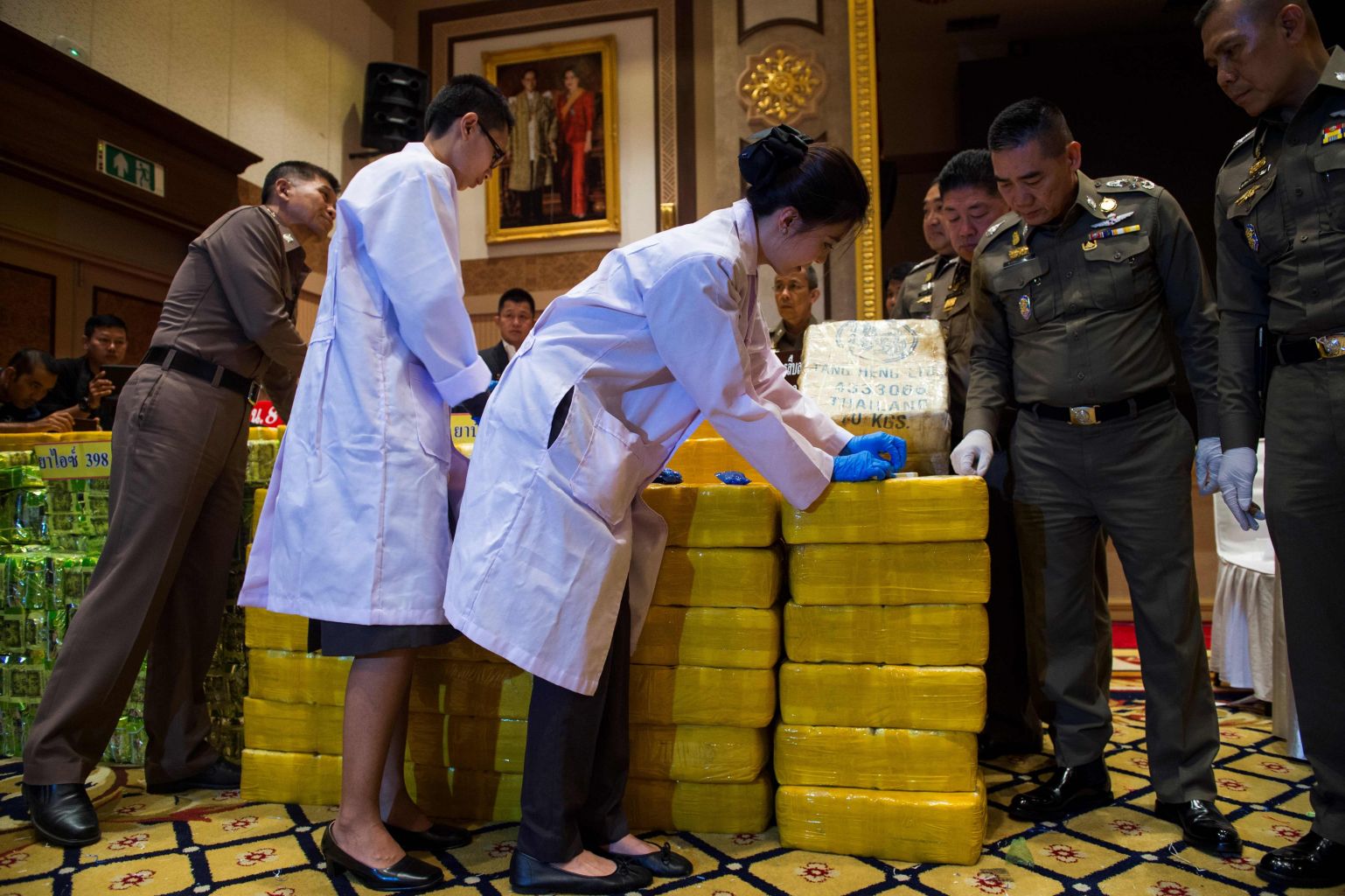 Thai police seize $60 million worth of meth from convoy in Bangkok ...