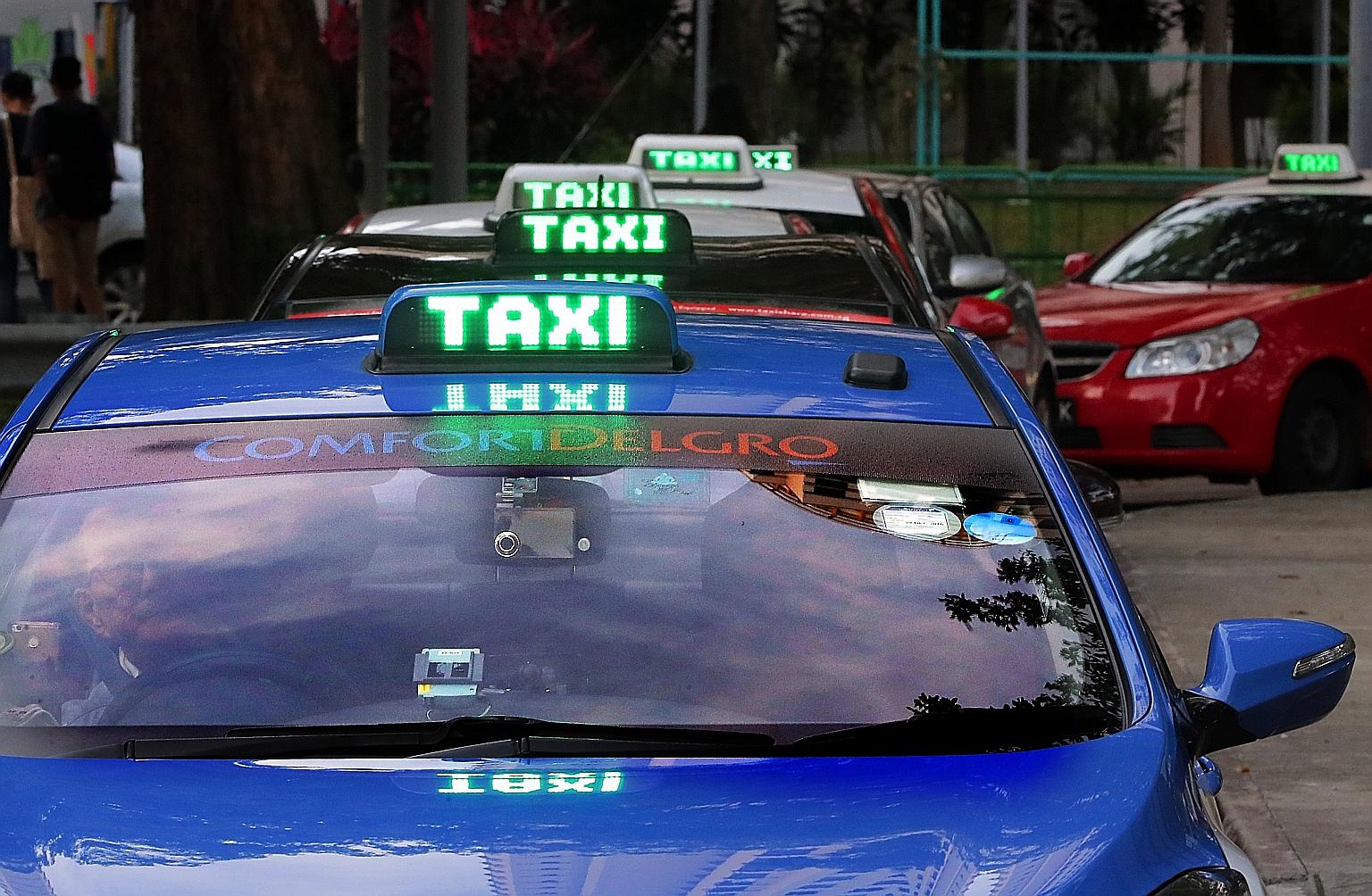 ComfortDelGro's Singapore taxi business continued to be battered by private-hire players, although there are signs of a turnaround in the second quarter of this year. Directors expect revenue from the taxi business to stabilise with "the rationalisat
