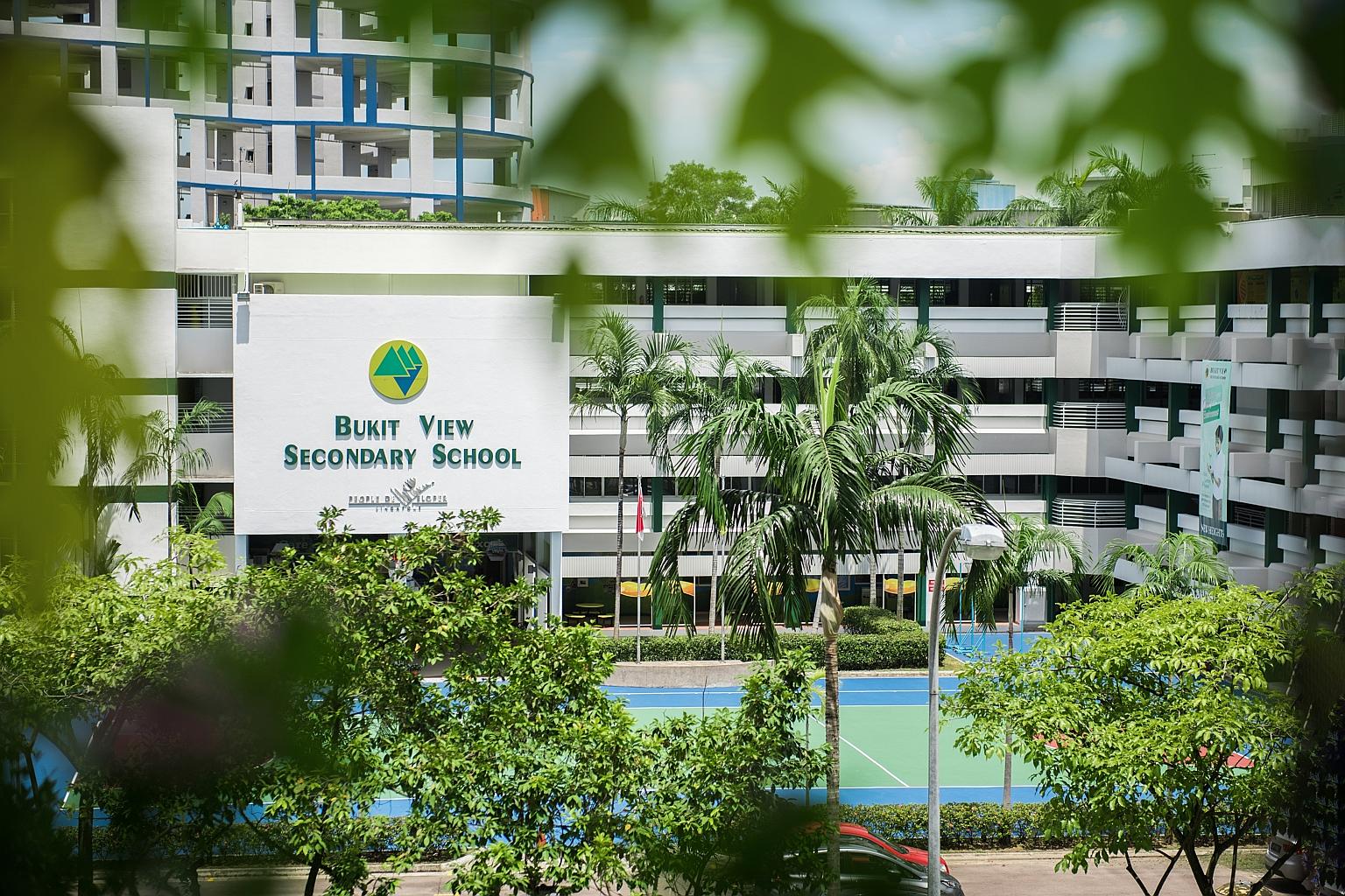 Bukit View Secondary School was told about the case on April 30. The school is monitoring the situation.