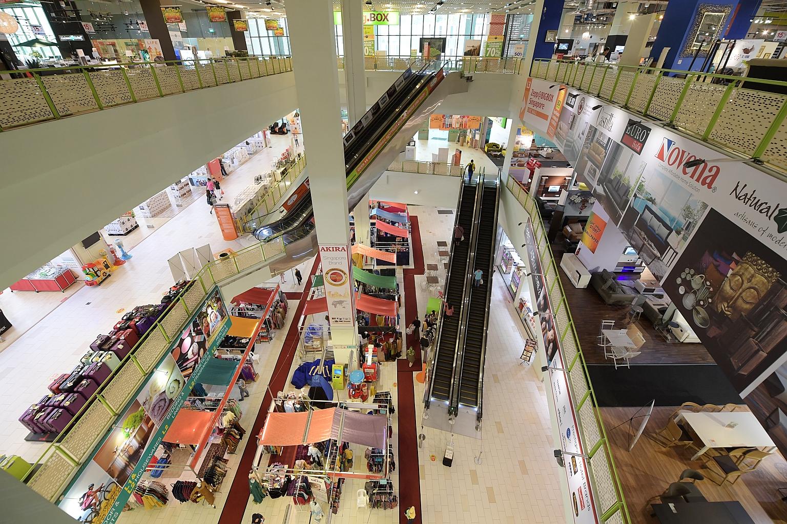 The sale of Big Box, which is owned by a subsidiary of TT International, will close on June 14. Marketing agent Cushman & Wakefield said the warehouse retail scheme has expired.