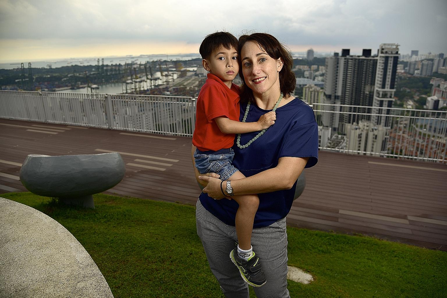 Ms Bridgit O'Donovan suffered from preeclampsia when she was expecting her son, Leo. Preeclampsia is a condition characterised by high blood pressure and a rise in protein in a woman's urine during pregnancy.