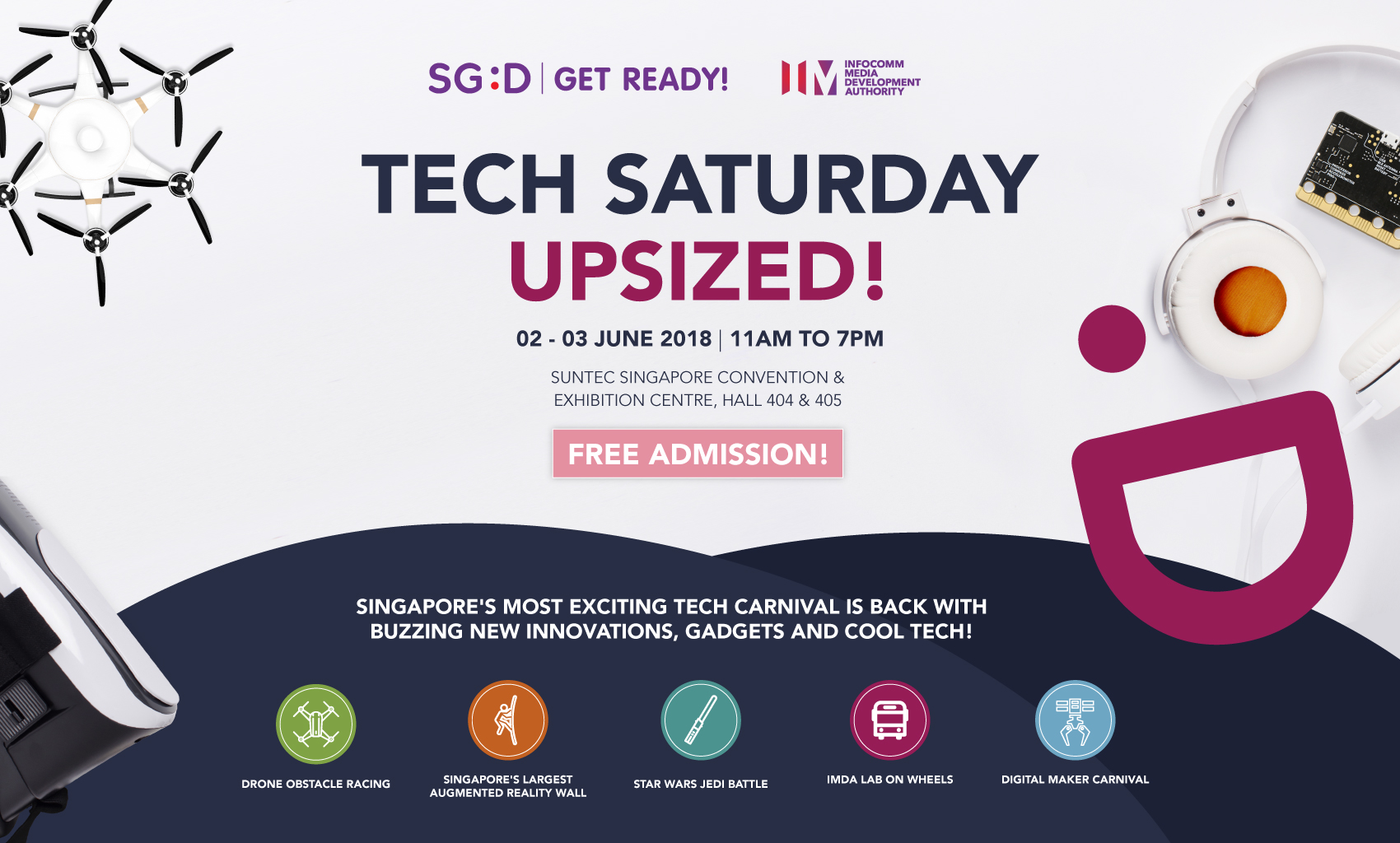 tech saturday upsized