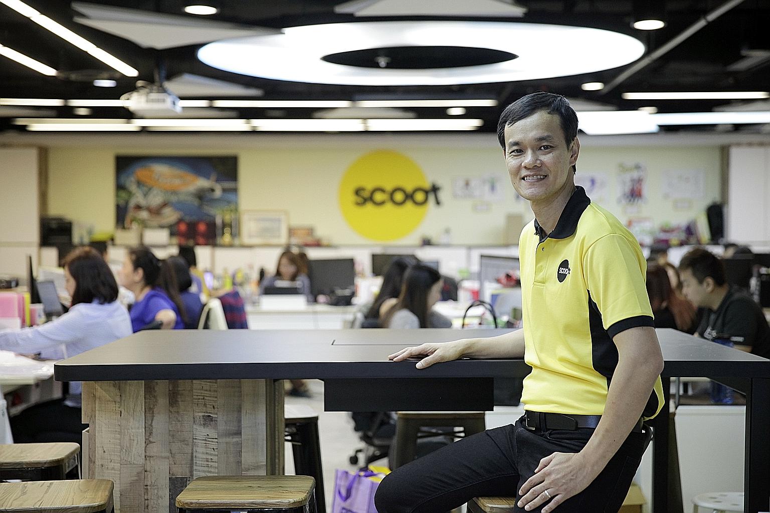Scoot CEO Lee Lik Hsin said the low-cost carrier's growth will also benefit the Singapore air hub. For the first time since the airline started operating in 2012, Scoot is also seeking partnerships with other carriers. It will launch flights to Berli