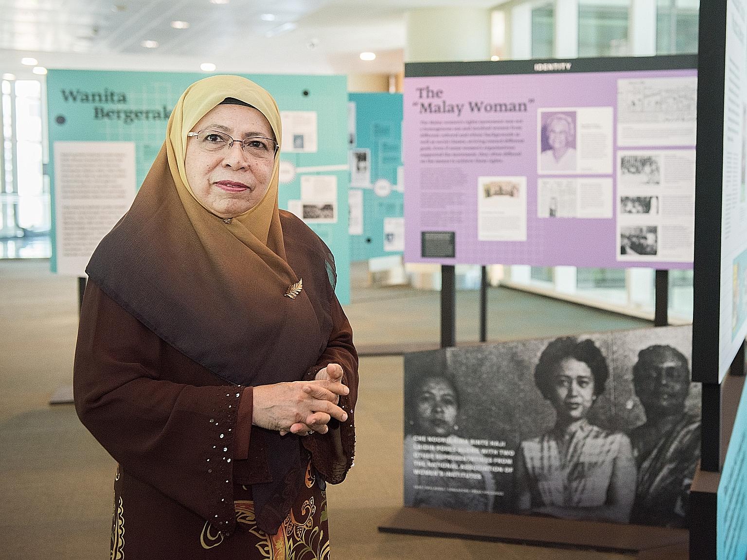 Madam Fatimah Azimullah's father found out only when she was in Primary 5 that she had been attending school. In her childhood days, conservative parents believed that daughters did not have to go to school and should be married off when they reach m