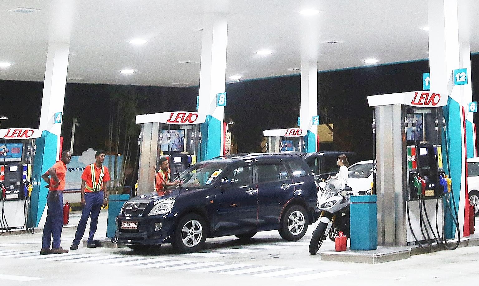 A litre of 92-octane petrol at SPC is now $2.27 before discount, 11 cents higher than in March. The 95-octane is selling at $2.31, also 11 cents more than in March.