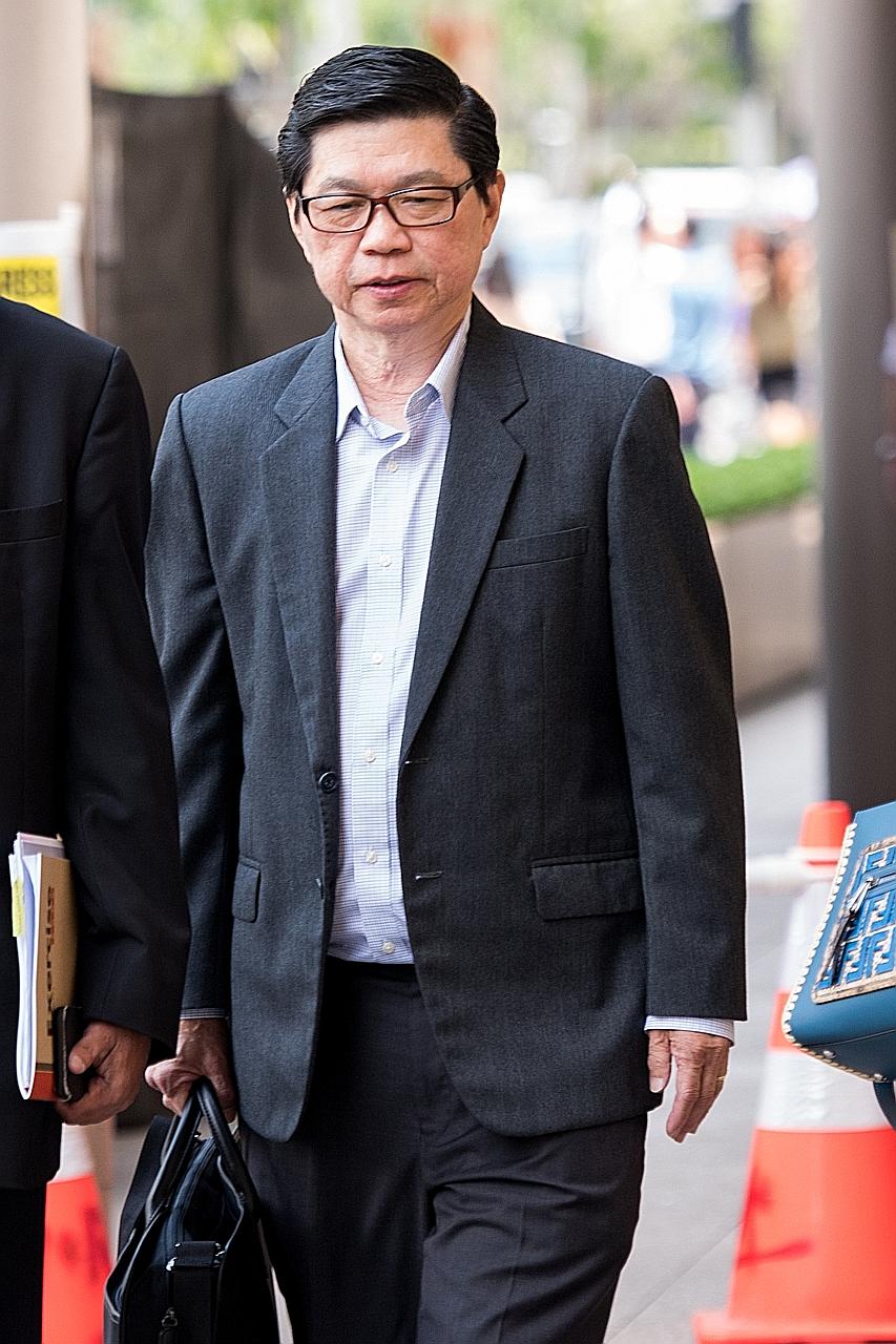 Wee Teong Boo told the court yesterday that saliva has "anti-bacterial properties", although he admitted there was no excuse for using spit as a lubricant during a digital examination on the woman.