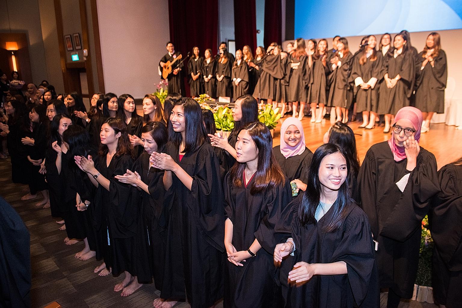 The students in the 2016 batch were the last to be enrolled before SIT phased out the early childhood education degree programme.