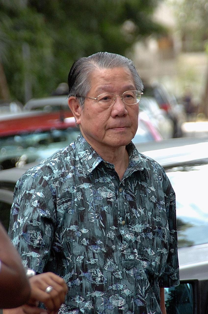 Mr Jek Yeun Thong died peacefully in his sleep at home on Sunday.