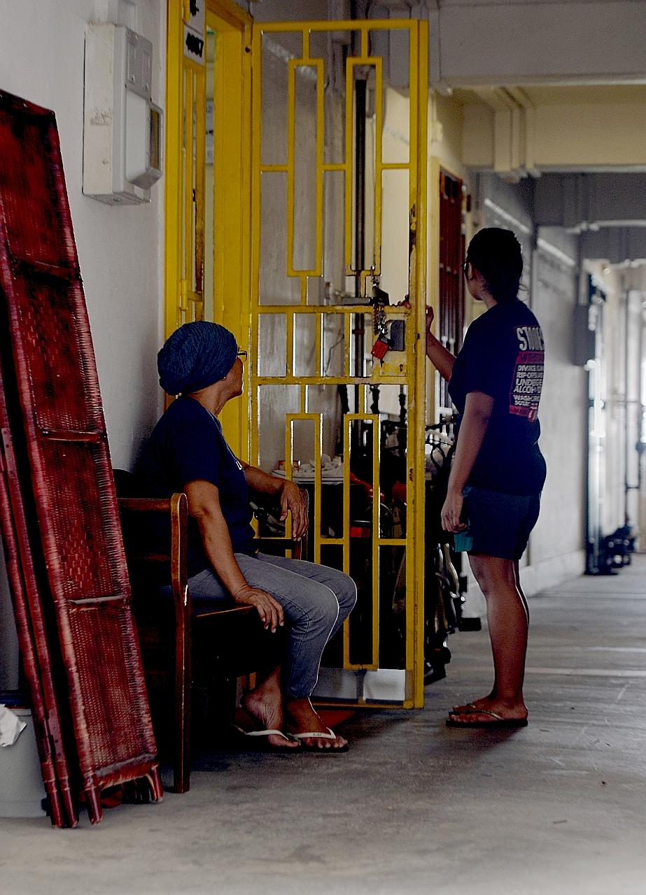 Ana has been looked after by her step-grandmother all these years. Social workers say the plight of children like her has been getting more attention, with more programmes to help such families cope.