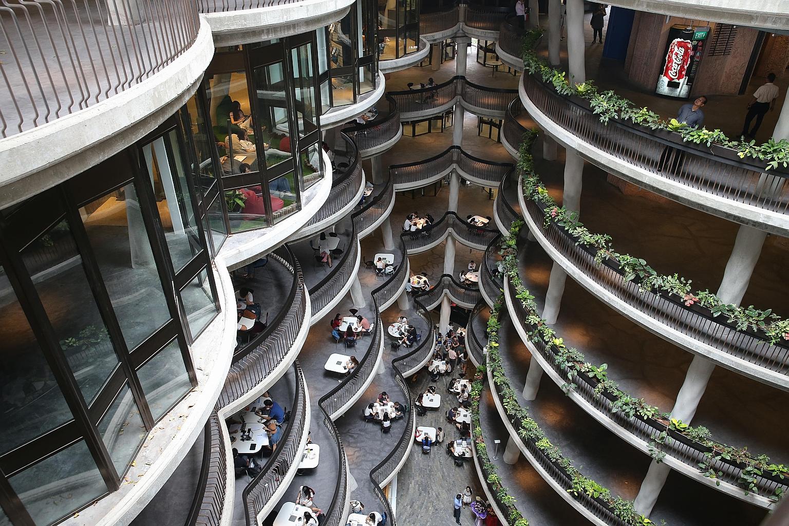 According to Quacquarelli Symonds, which released this year's Top 50 Under 50 league for universities last Wednesday, NTU leads a new generation of young Asia-Pacific universities that occupy seven of the top 10 spots this year.