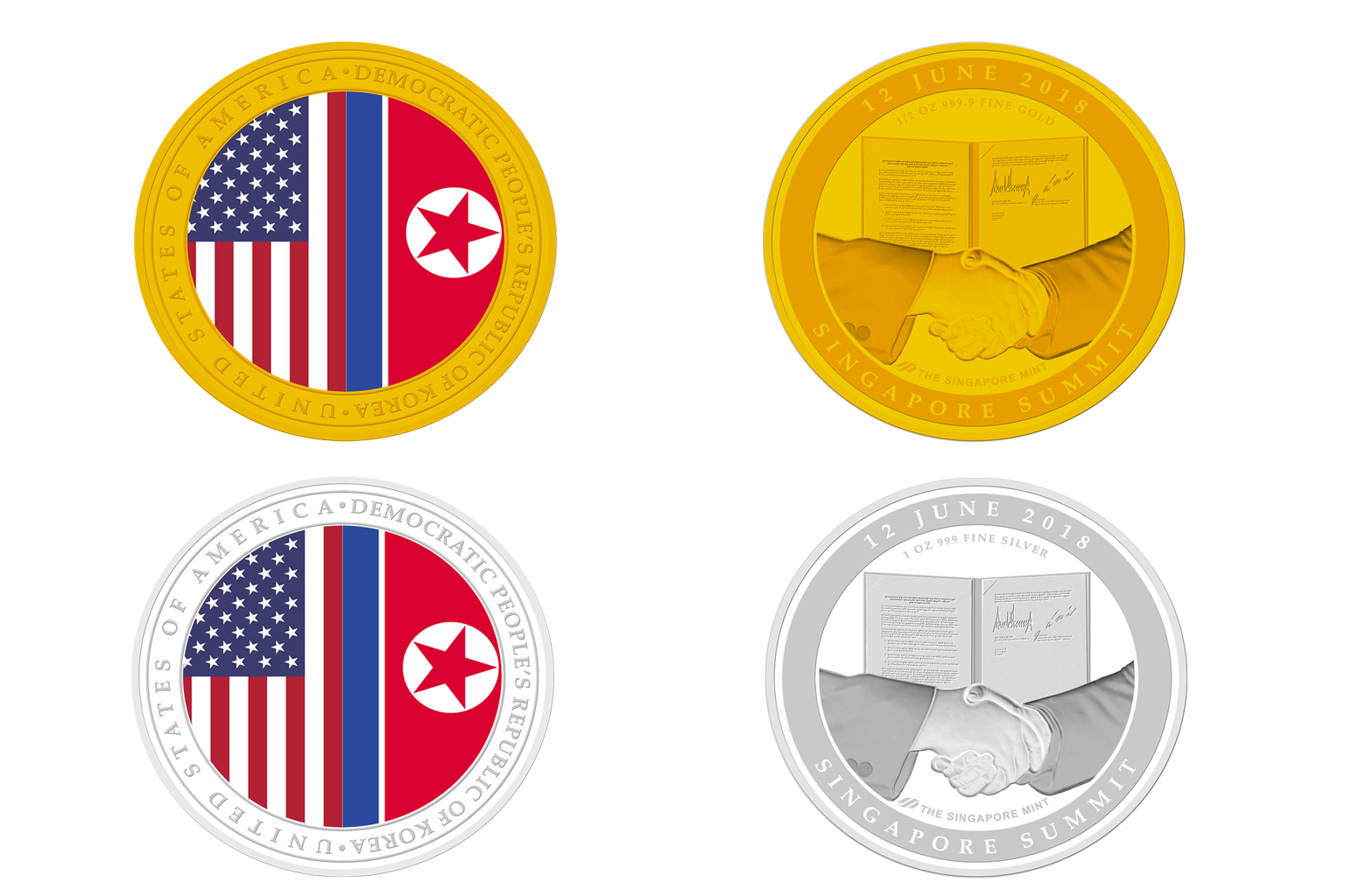 Trump-Kim summit: Singapore Mint to issue second minting of