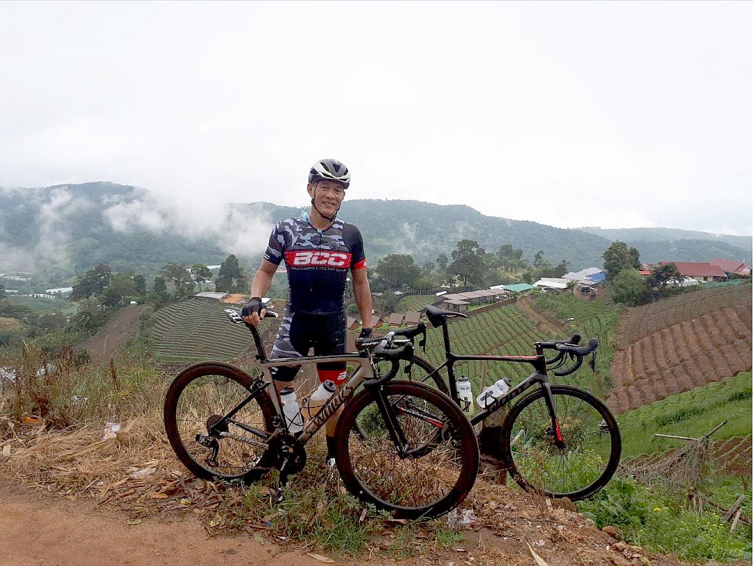 Retired businessman Denison Seah was out on a casual ride in Chiang Mai on Sunday when he was reportedly hit by a five-tonne lorry on a two-lane road, and died while being taken to hospital. The 57-year-old was a competitive cyclist who had lived in 