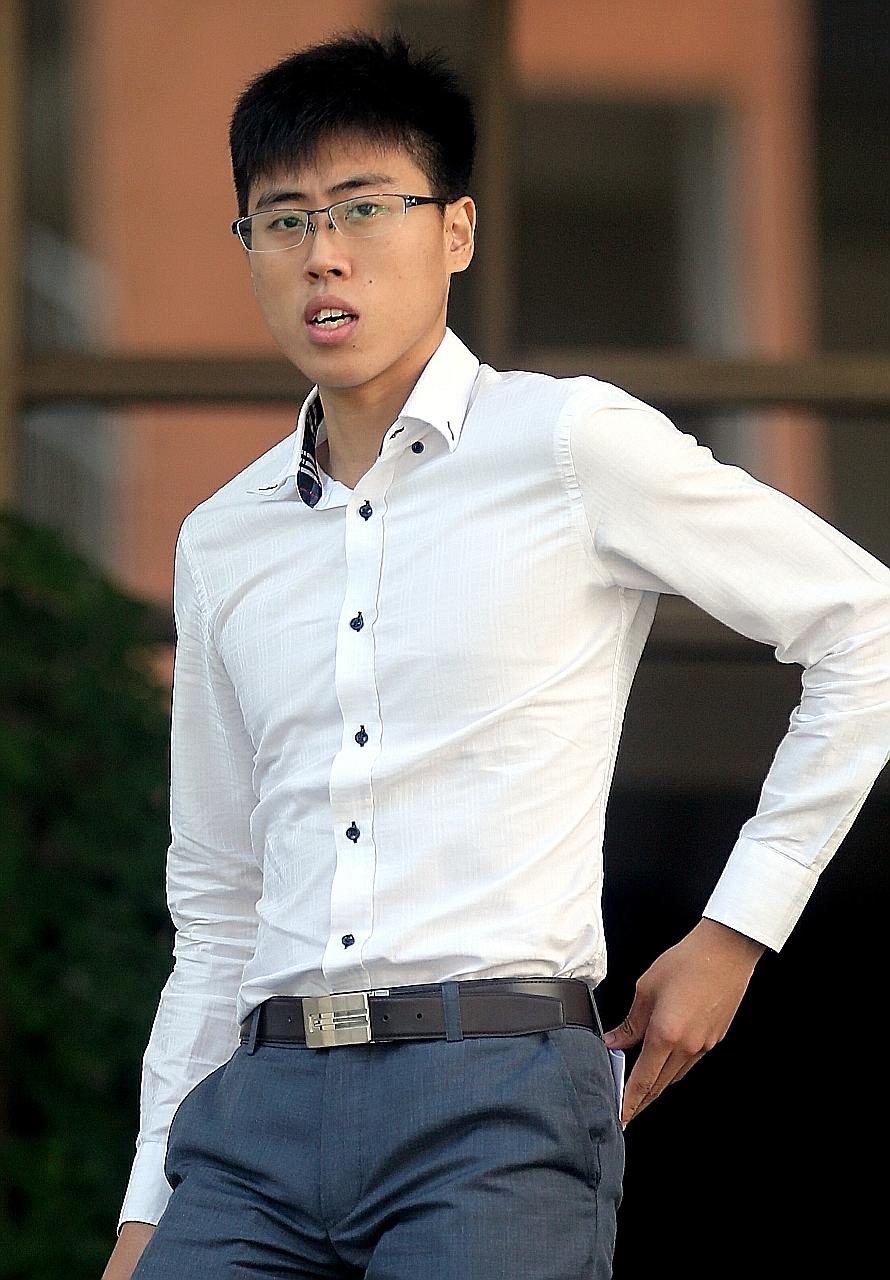Ashton Chen Yongzhao, who was given a jail term of two years and four months yesterday, first met the girl in early 2014 at a Tampines block of flats. There, she performed oral sex on him at a staircase landing.