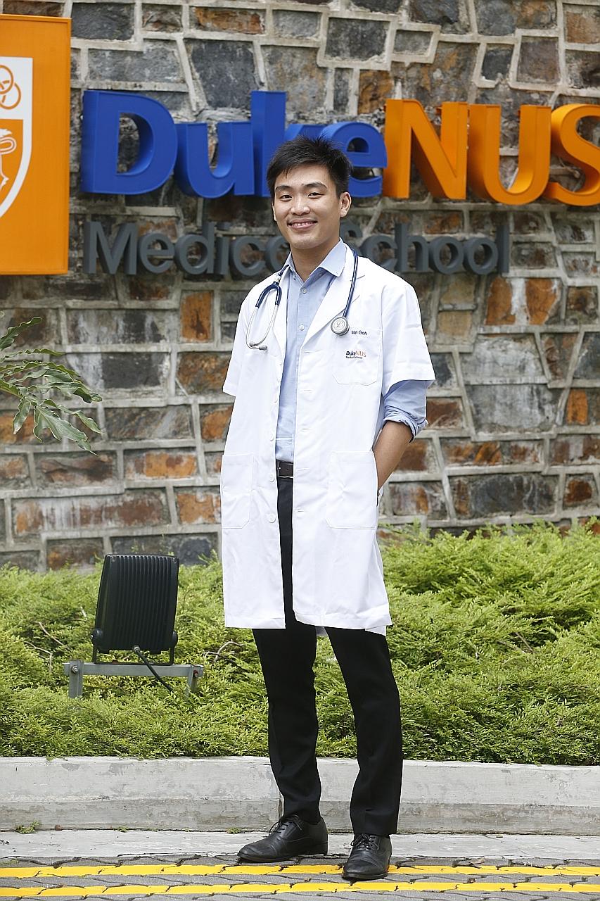 Mr Mark Goh was the first patient to organise the 2013 year-end camp run annually by NUH for children with chronic illnesses.