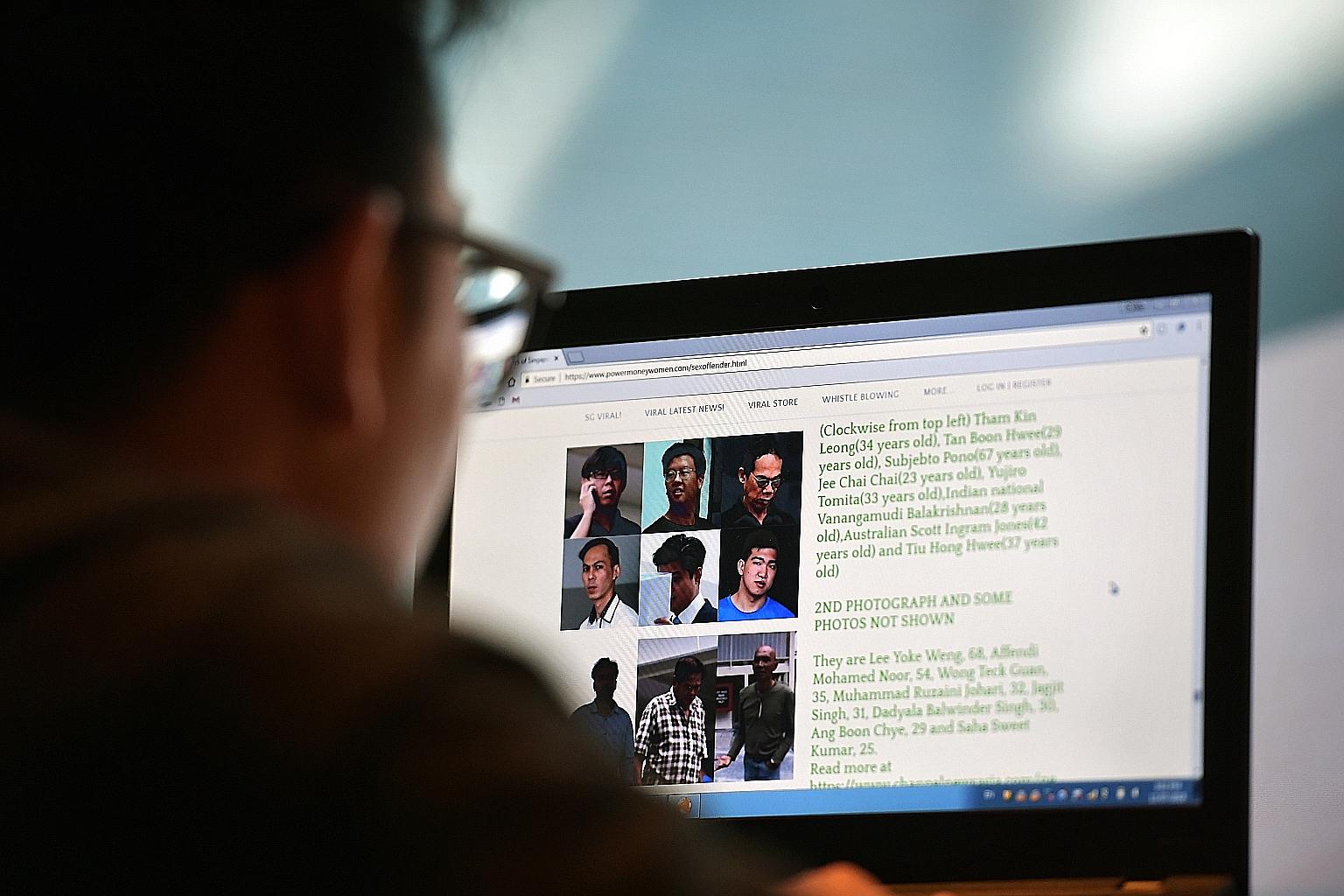 The team behind the registry compiles a list of names, mugshots and specific crimes of sex offenders reported in the media and puts the data on a webpage. The team said the registry helps make it easier for the public to search for reports on sex cri