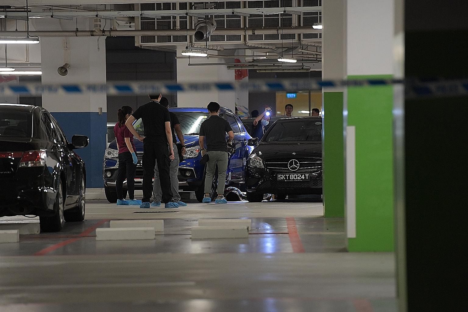 A woman believed to have been stabbed was found dead at the Institute of Technical Education (ITE) College Central campus in Ang Mo Kio yesterday evening. Police said they were alerted to an incident where a man allegedly stabbed the 56-year-old woma