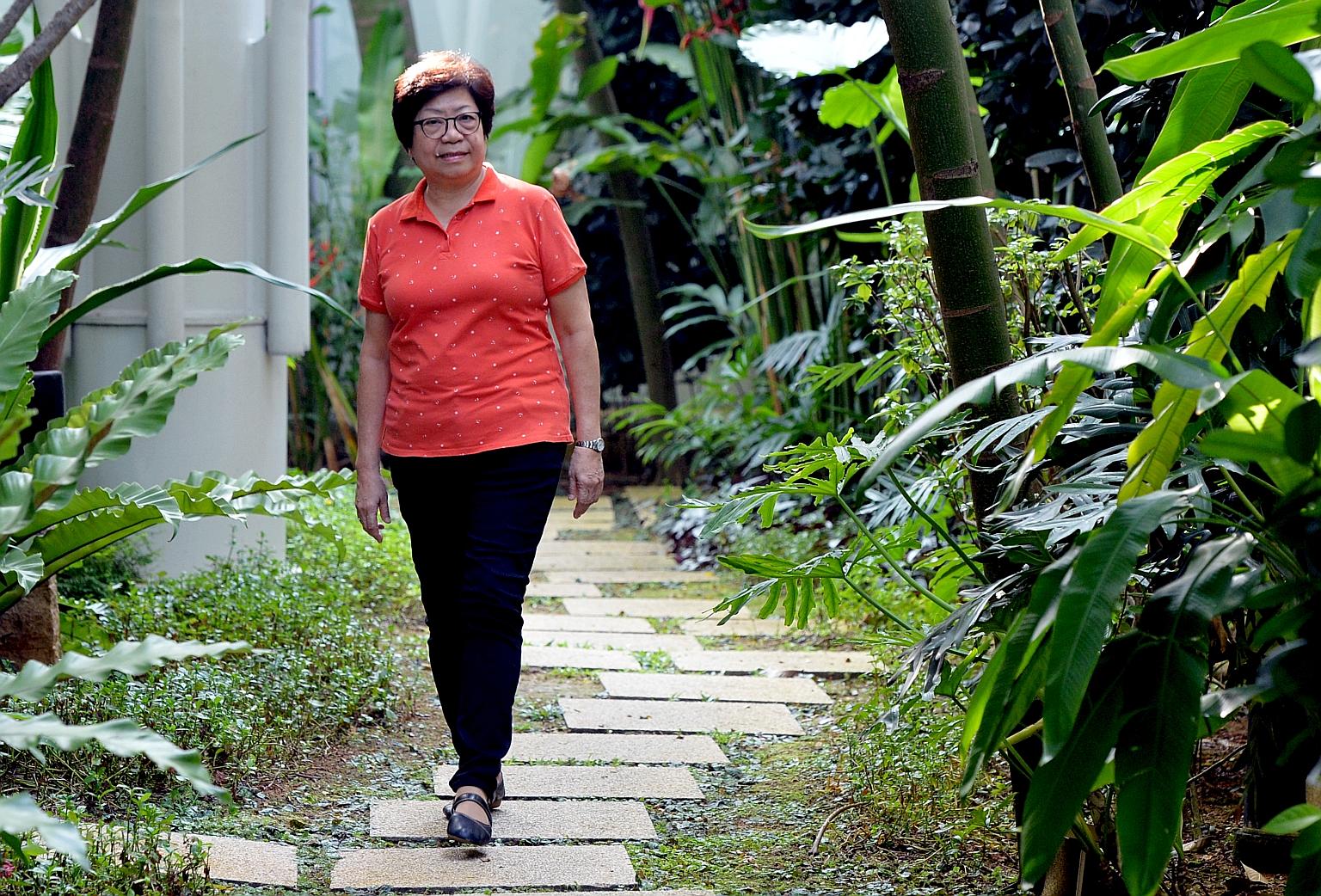 Ms Judy Koh, a school programme executive, has helped keep her Redhill Gardens neighbourhood crime-free and foster a sense of closeness in the estate.