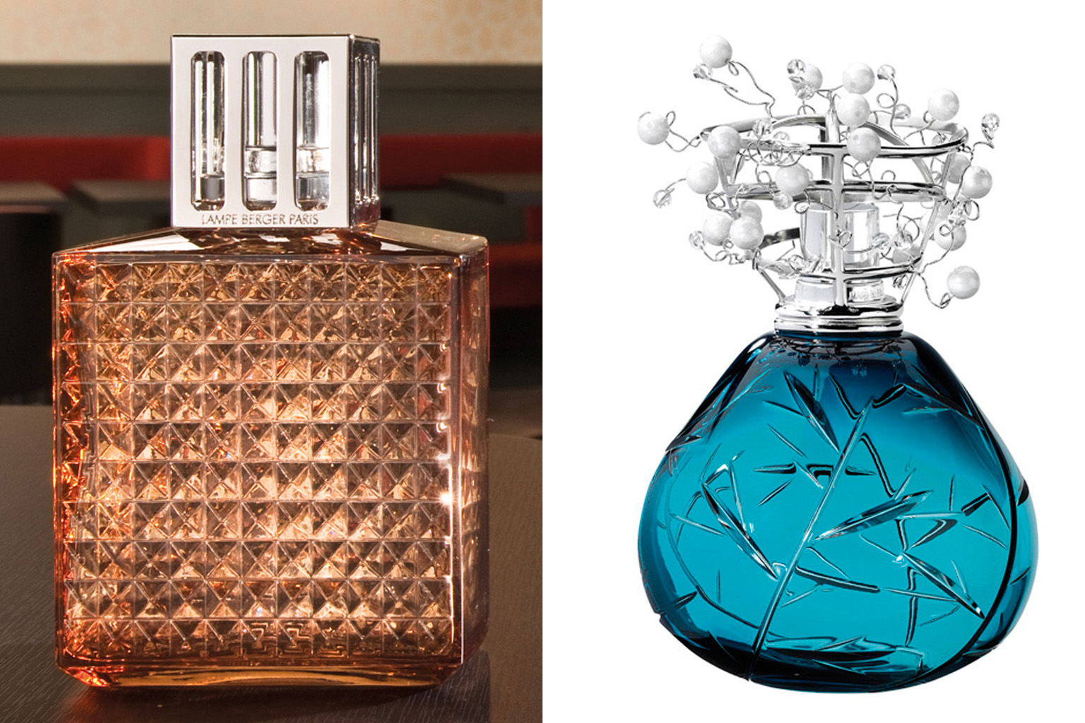 Lampe Berger lamps eliminate all odours, such as those from cooking, tobacco and animals, as well as chemical pollutants present in the air.