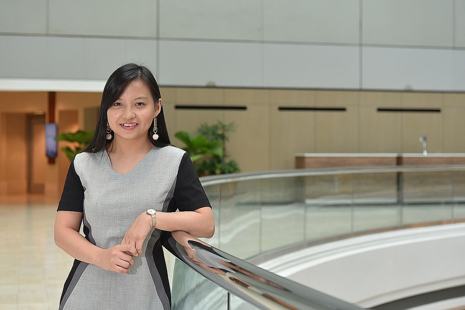 Ms Chew Khee Gek received the Healthcare Merit Award - a scholarship given to those with good academic results and a passion for healthcare.