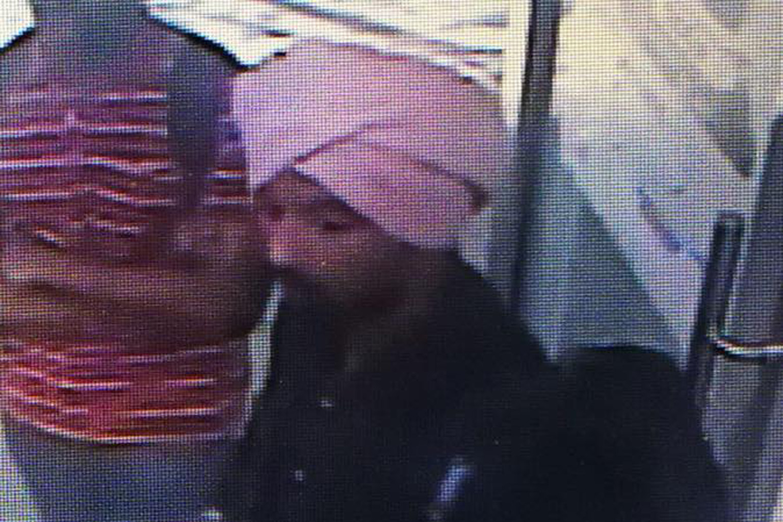 The man wearing the pink turban allegedly tried to rob a pawnshop outside Boon Lay MRT station last Saturday.