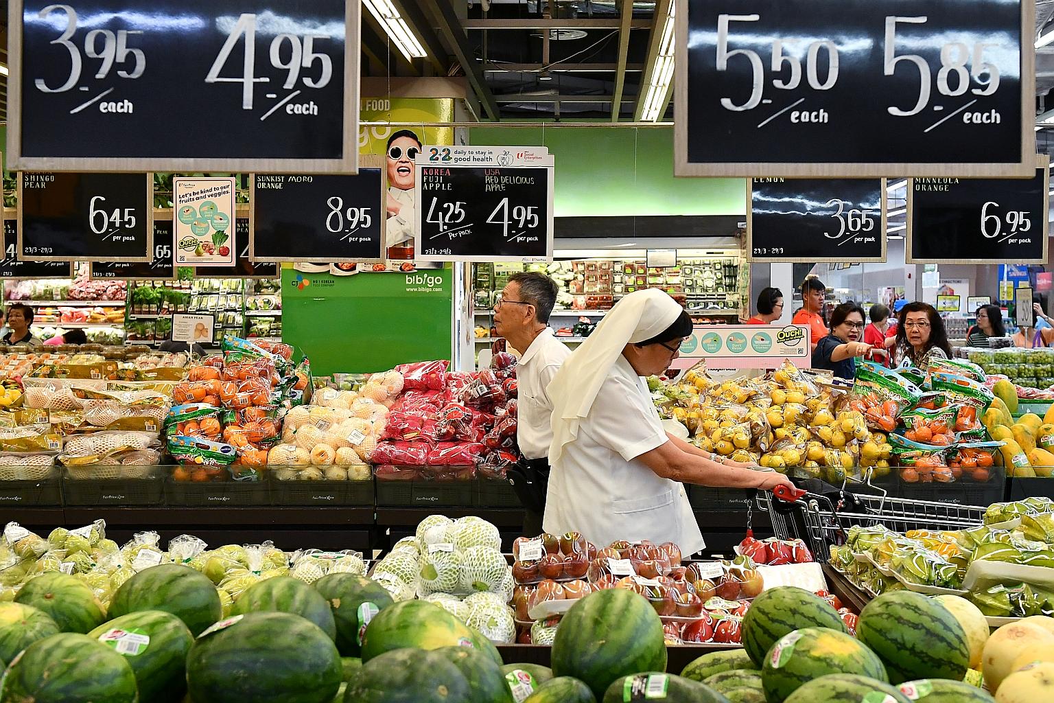 Food prices in Singapore have indeed increased - with the index up by 6.8 percentage points from 2014, according to the consumer price index generated by the Singapore Department of Statistics.