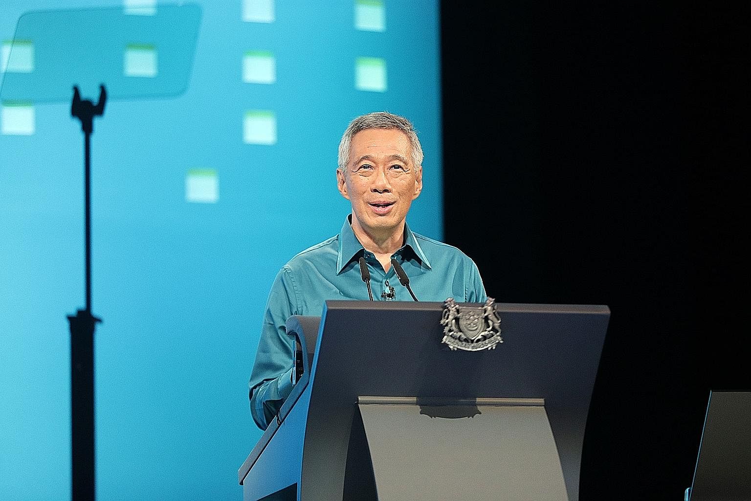 Noting that public housing in Singapore is really "national housing", Prime Minister Lee Hsien Loong said at the National Day Rally that "we made it happen through sound policies, unwavering political resolve and the strong support of Singaporeans".