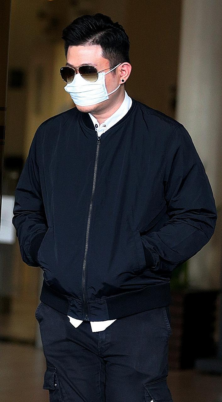 Clarence Lim Jun Yao is one of the two Singaporeans on trial for fraud.