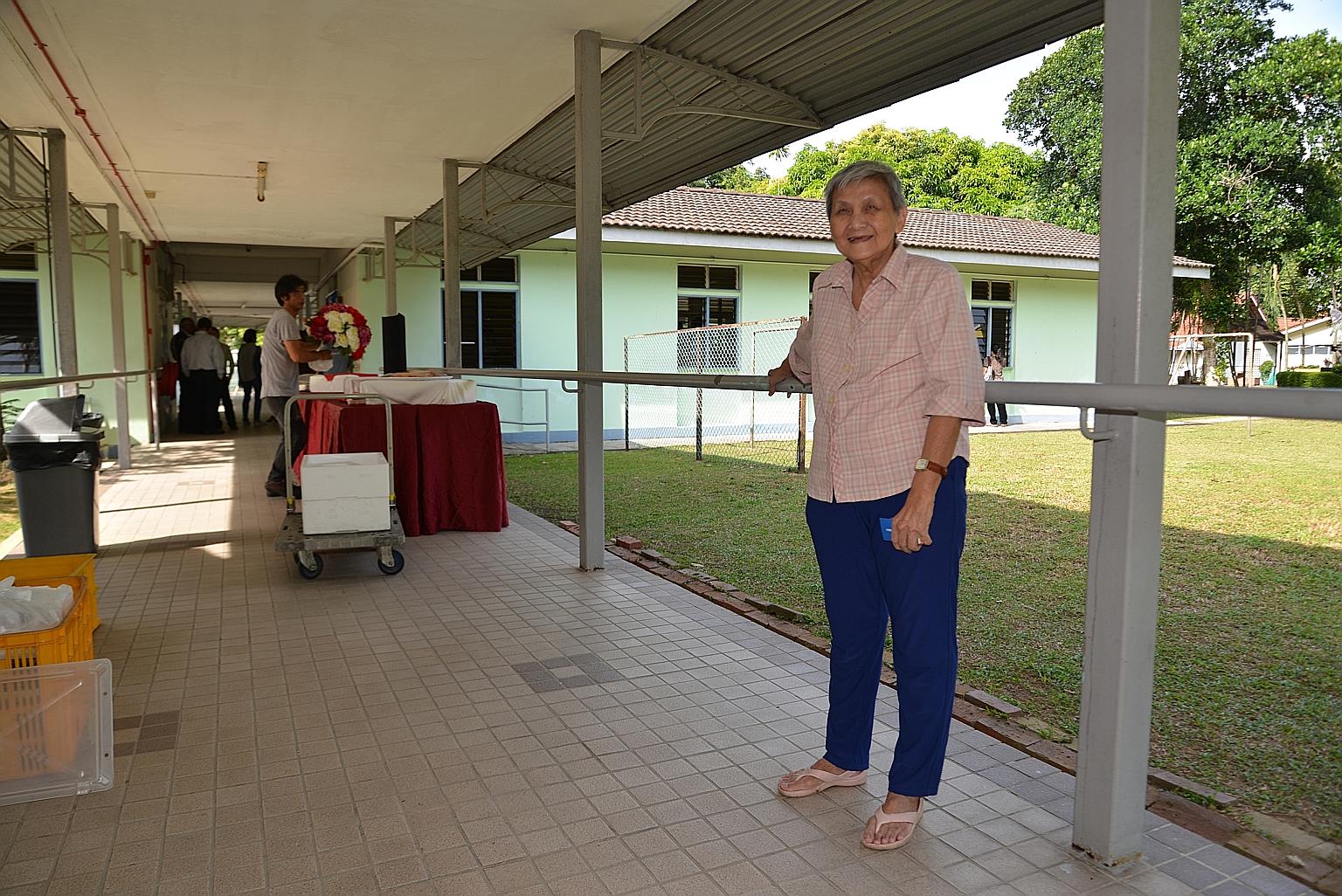 Retiree Marilyn Wee has lived at the St John's Home for Elderly Persons since 2009, and appeared in the video in May.